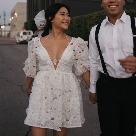 For Love & Lemons Leighton Mini Dress - Picture 10 of 13